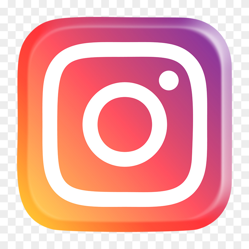 icon Instagram 3d colorido